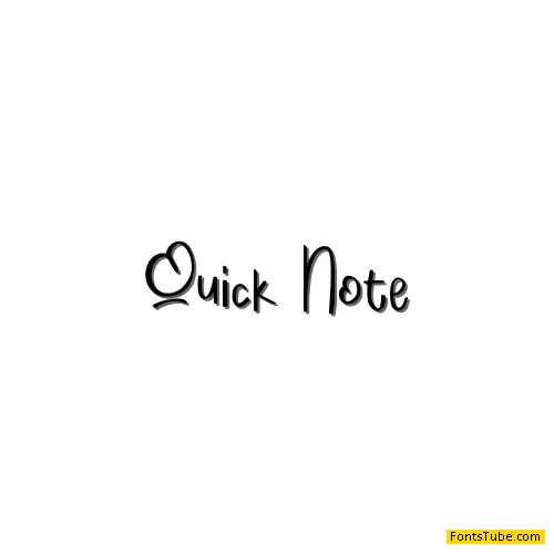 Quick Note