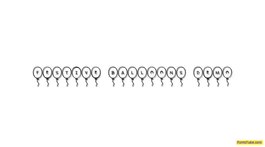 Festive Balloons
