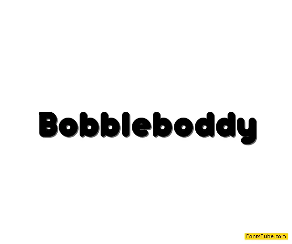 bubbleboddy Font Family