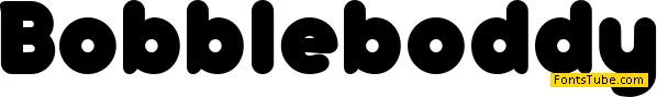 bubbleboddy Font Family