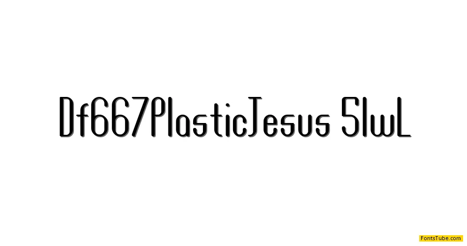 DF667 Plastic Jesus