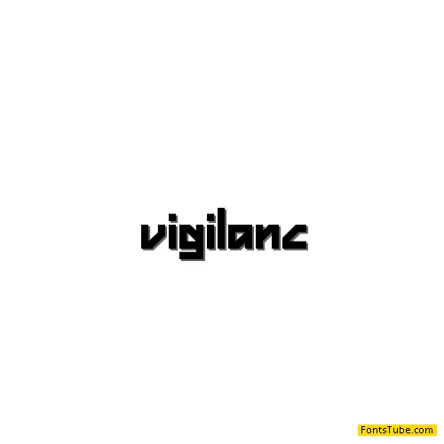 Vigilance BRK Font
