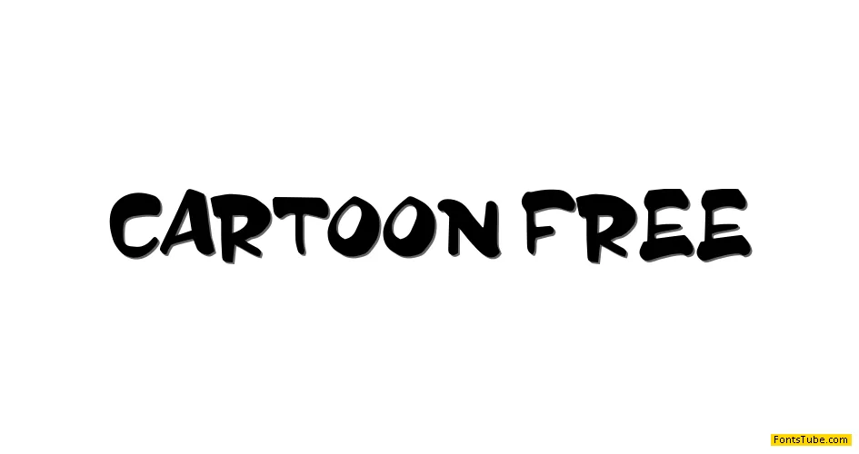CARTOON FREE Font
