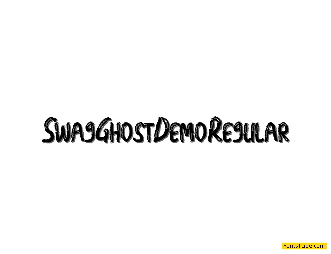 Swag Ghost Demo Font