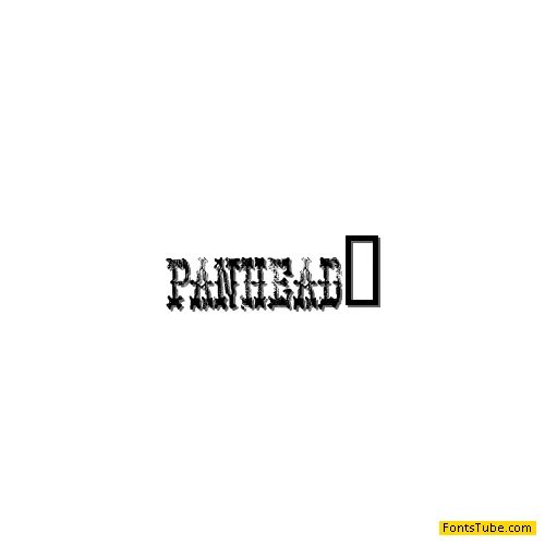 [PANHEAD] Font