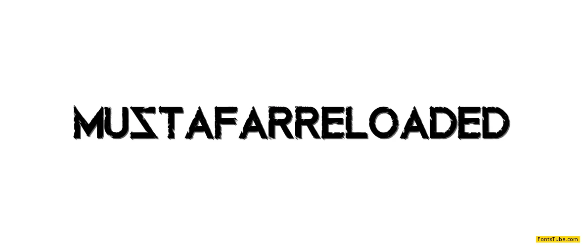 Mustafar Reloaded Font