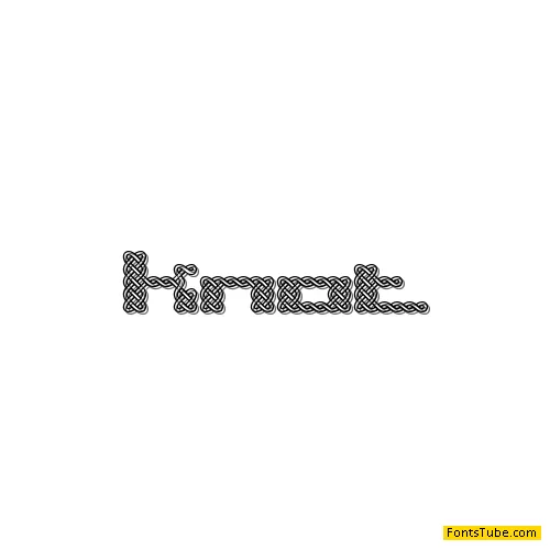 Knot BRK Font