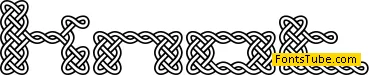 Knot BRK Font