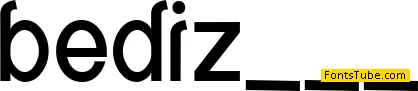 Bedizen Font