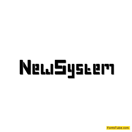 New System Font