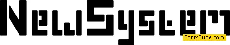 New System Font