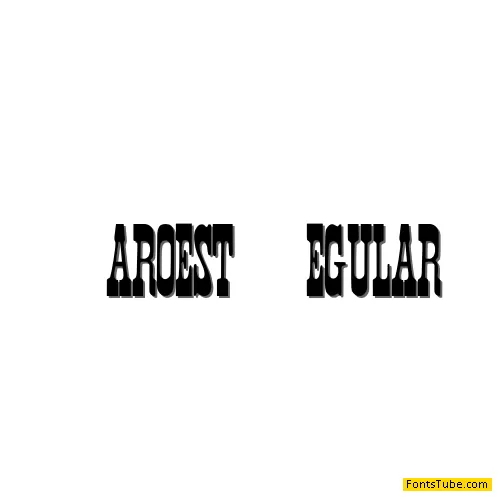 Faroest Font