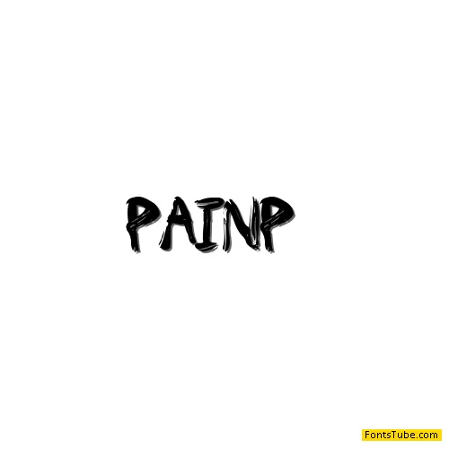 Painty Paint Font