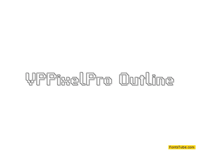VP Pixel Pro Font
