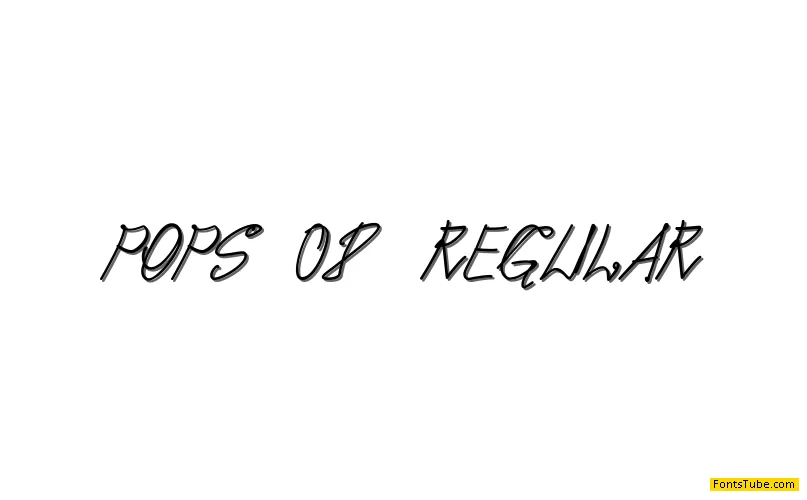 pops Font Family