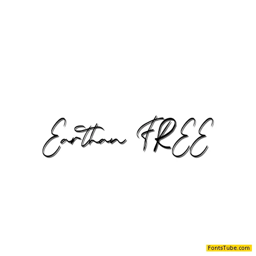 Earthan FREE Font