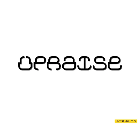 Upraise BRK Font