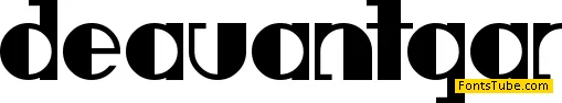 Deavantgar Font