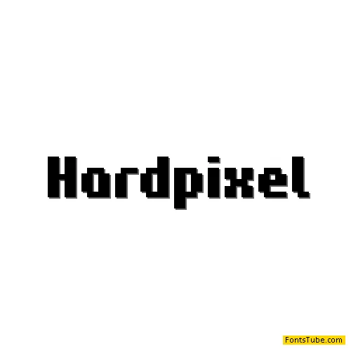 Hardpixel Font