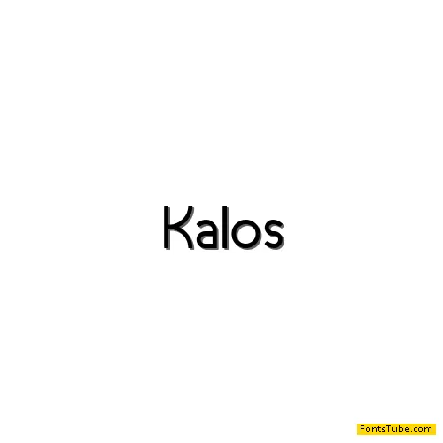 Kalos Sans Font