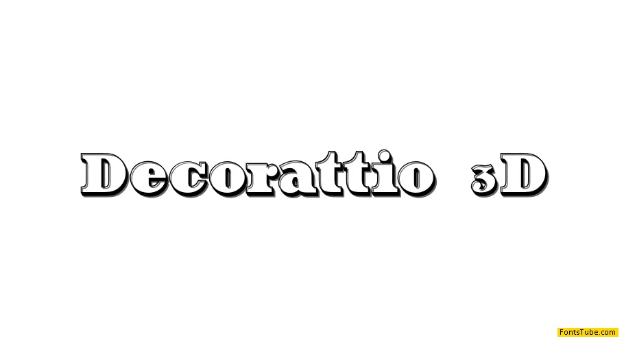 Decorattio Font Family