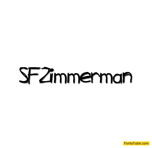 SF Zimmerman Font Family