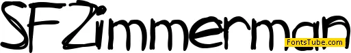 SF Zimmerman Font Family