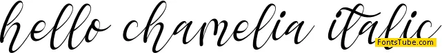 Hello Chamelia