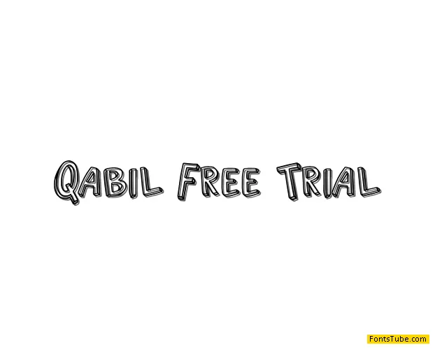 Qabil Free Trial Font