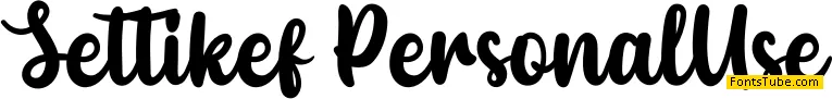 Settikef Font