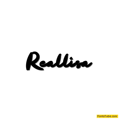 Reallisa Font