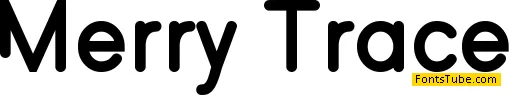MerryTrace Font
