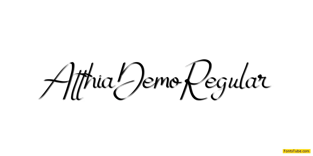 Atthia Demo Font Family