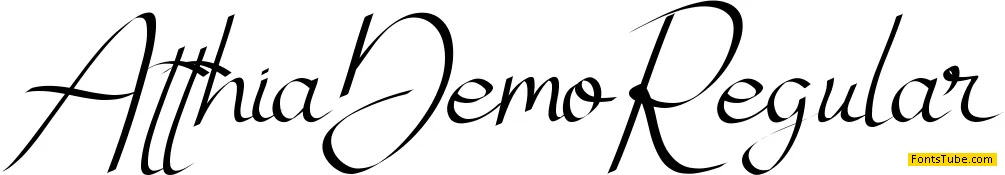 Atthia Demo Font Family