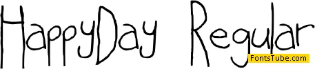 Happy Day Font