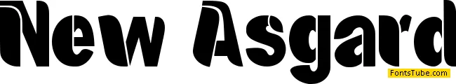 New Asgard - Personal Use Font