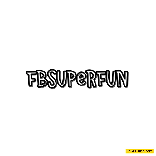FBSuperFun Font