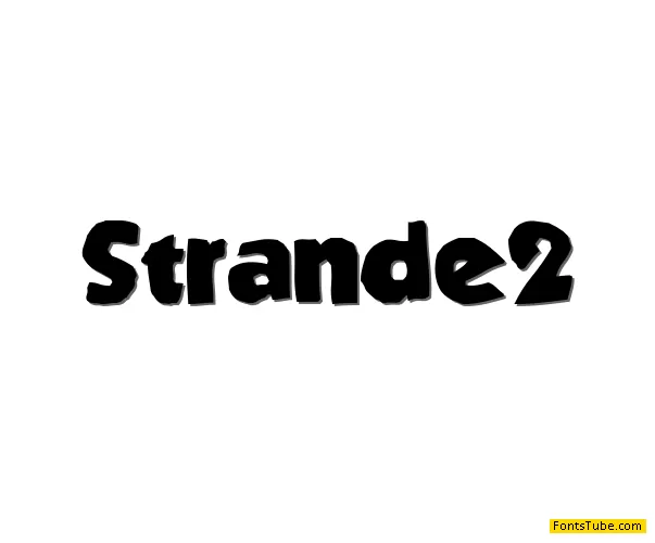Stranded Font