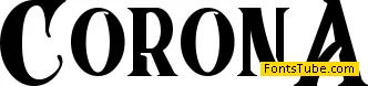 CoronA Font