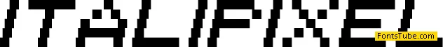 Italipixel Font