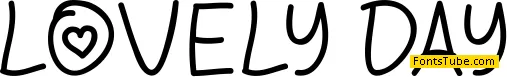 Lovely Day Font