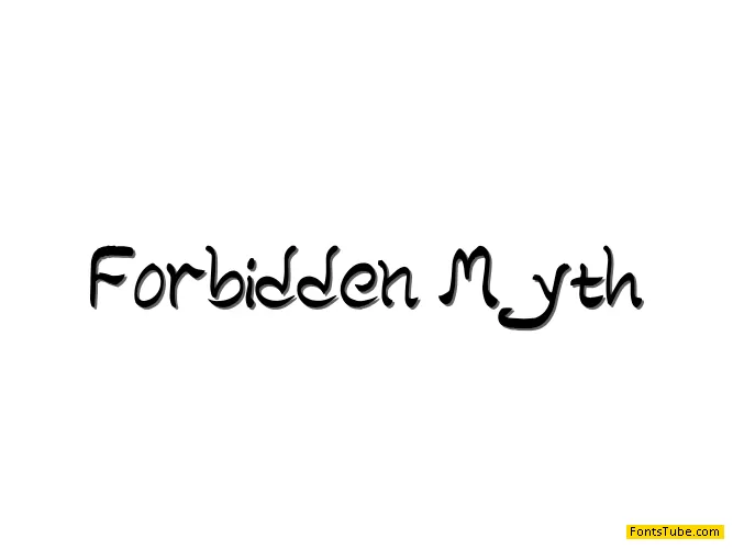 Forbidden Myth