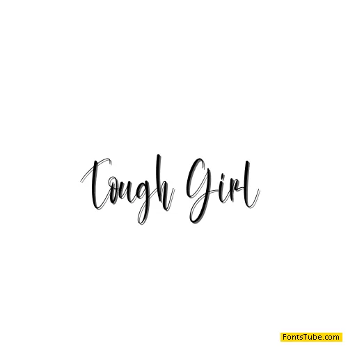 Tough Girl Font