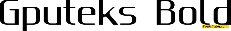 Gputeks Font Family