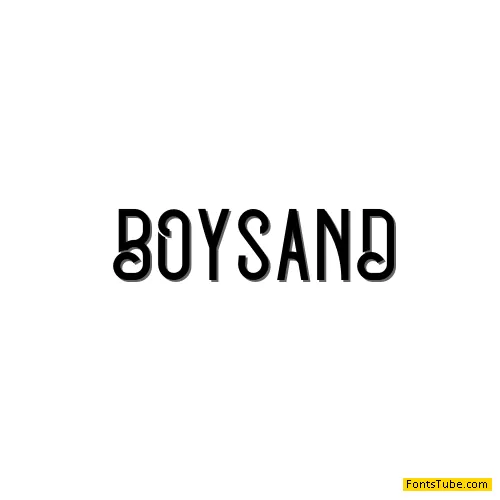 BOYSAND DEMO Font