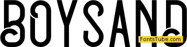 BOYSAND DEMO Font