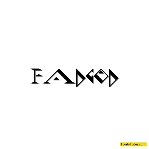 Fadgod Font