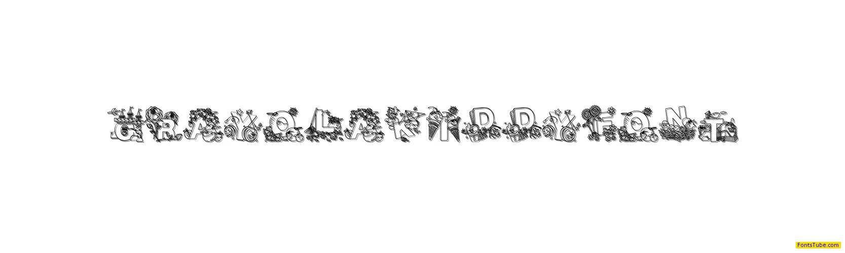 Crayola Kiddy Font Font