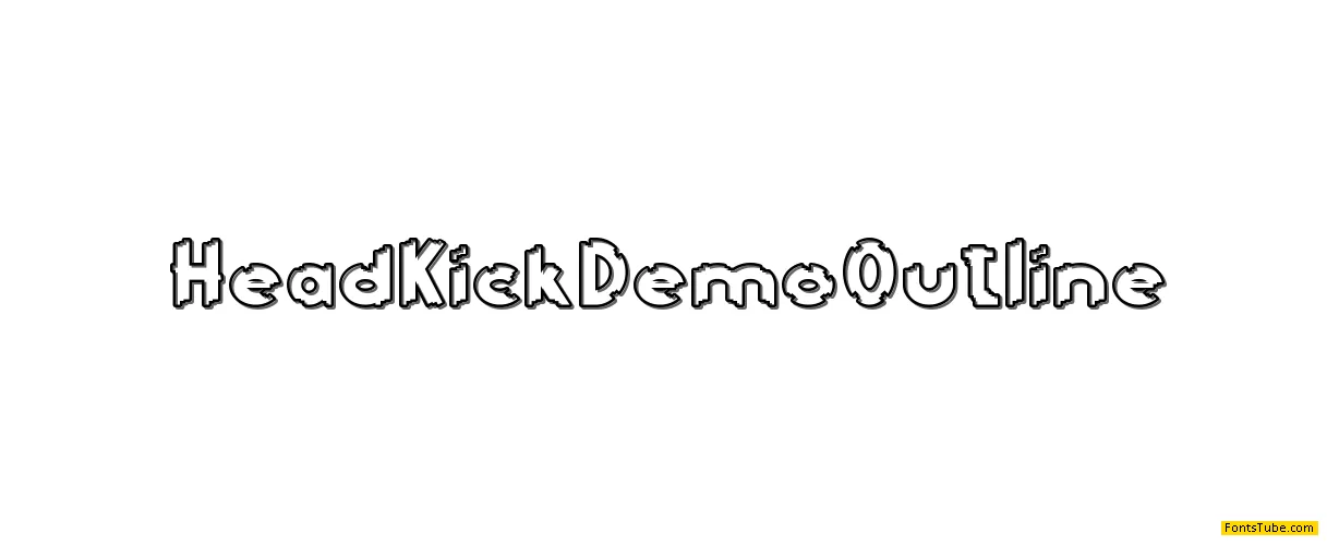 Head Kick Demo Font Family