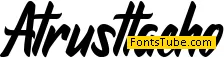Atrusttacho Font